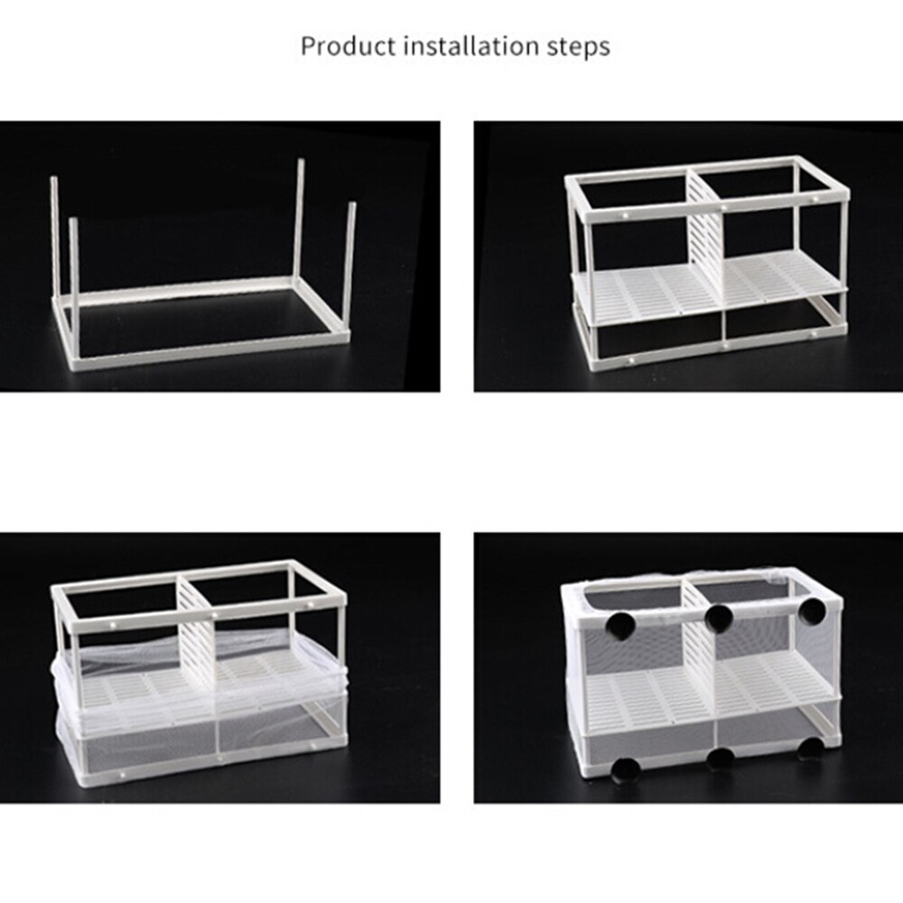 Fish Breeding Mesh Box Fish Breeding Incubator Net Fish Hatchery Isolation Box Aquarium Fish Tank Breeding Accessories Product