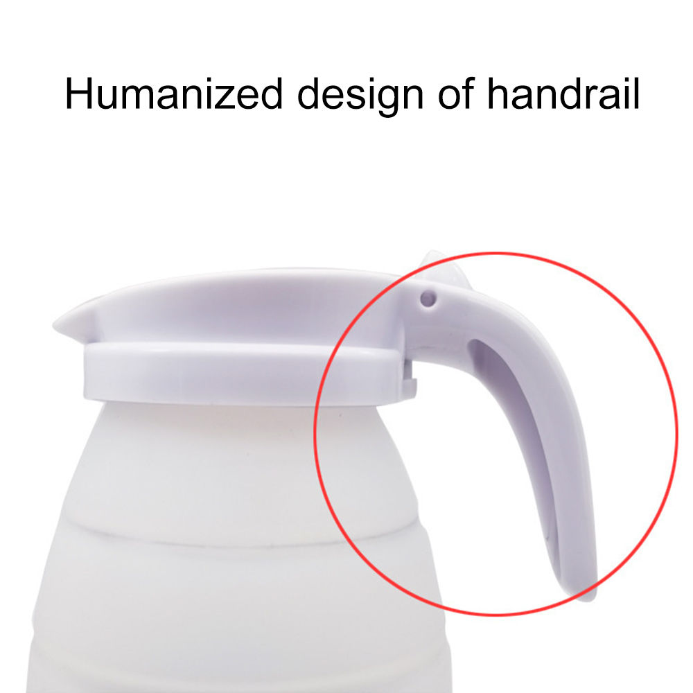 600W Silikon Tragbare Kochendem Wasser Teekanne Faltbare Wasserkocher Reise Hause Wasserkocher Faltbare Wasserkocher Küche Gerät