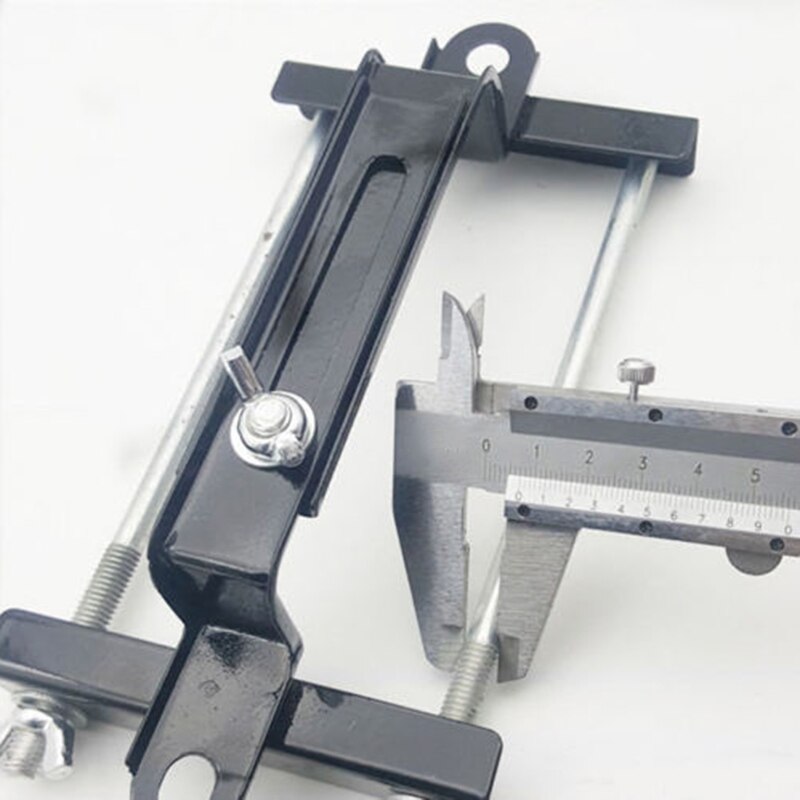 Metal Battery Holder Rack Adjustable Bracket Mount Black Silver 16cm-22.5cm Car Truck Storage Stabilizer Practical