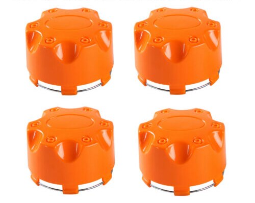 Wheel Center Caps Compatible for Polaris Ranger RZR Sportsman 1521509-521: Orange