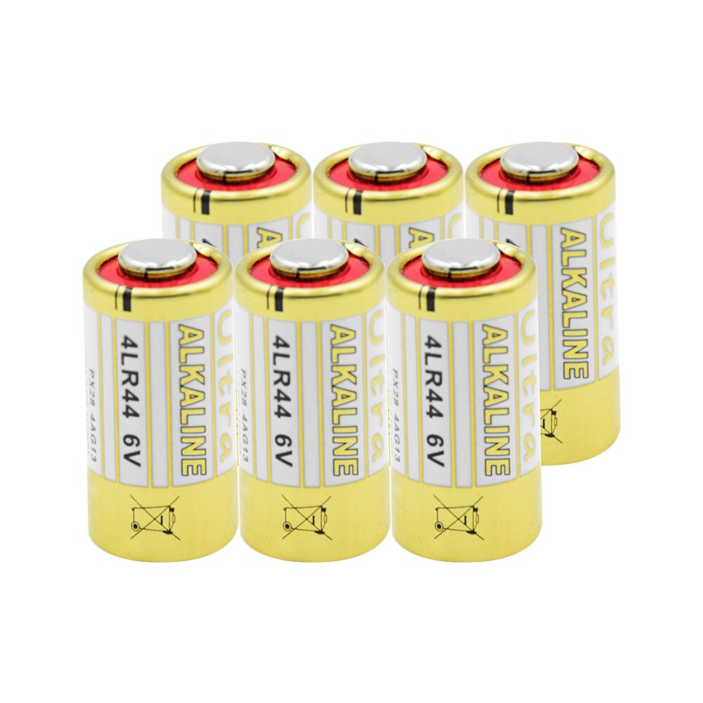 6 uds 4LR44 150mAh primaria pilas 8PXA 476A 4G13 GP476 6V pilas alcalinas para coche reloj juguete L1325 1414A