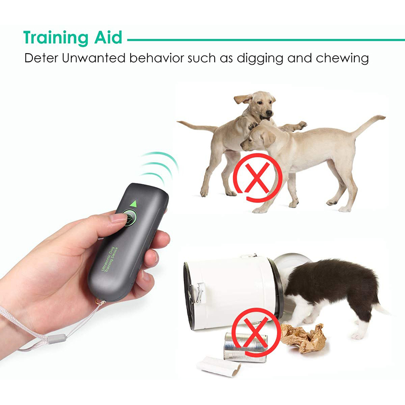 Benepaw Ultraschall Hund Repeller Gebaut-in Taschenlampe Anti Bellen Gerät 2-in-1 Sicher Hund Ausbildung Hilfe bellen Abschreckung