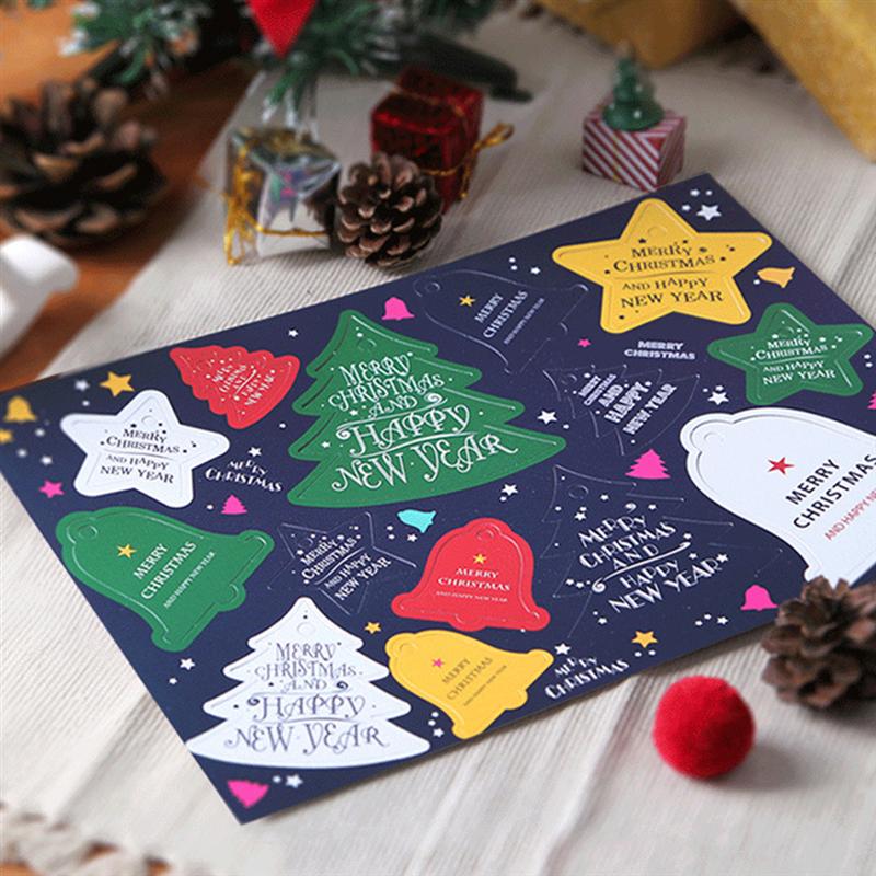 280Pcs Merry Christmas Mini Greeting Cards Lovely Christmas Greeting Cards Kids year Cards Greeting Cards