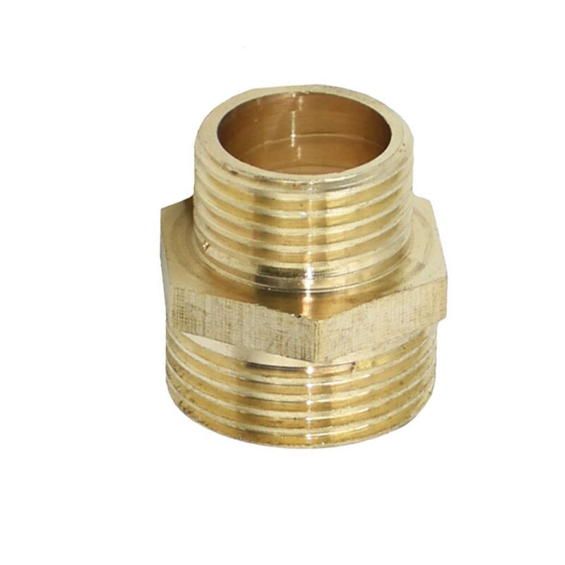 Male 3/4 to 1/2 reducing Threaded Connector hose repair Threaded Faucet Drip Irrigation Fitting 1pcs