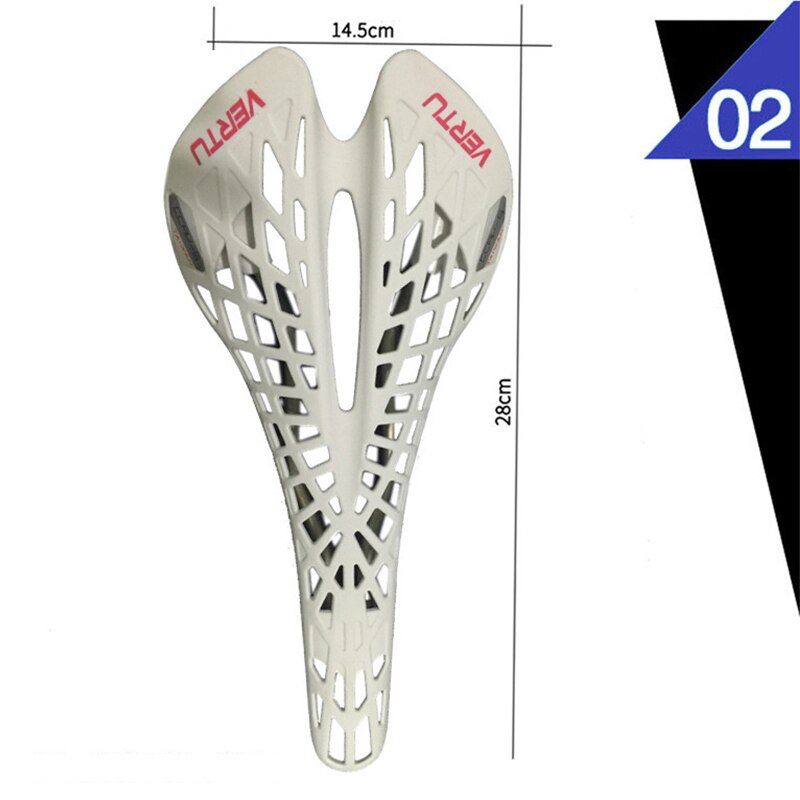 Selle de vélo en plastique très légère, siège de vtt en PVC, coussin, 6 couleurs, directe aux états-unis