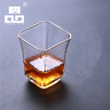Tangpin japanse hittebestendig handgemaakte glazen thee cup theekopje glas kopje thee kung fu thee accessoires