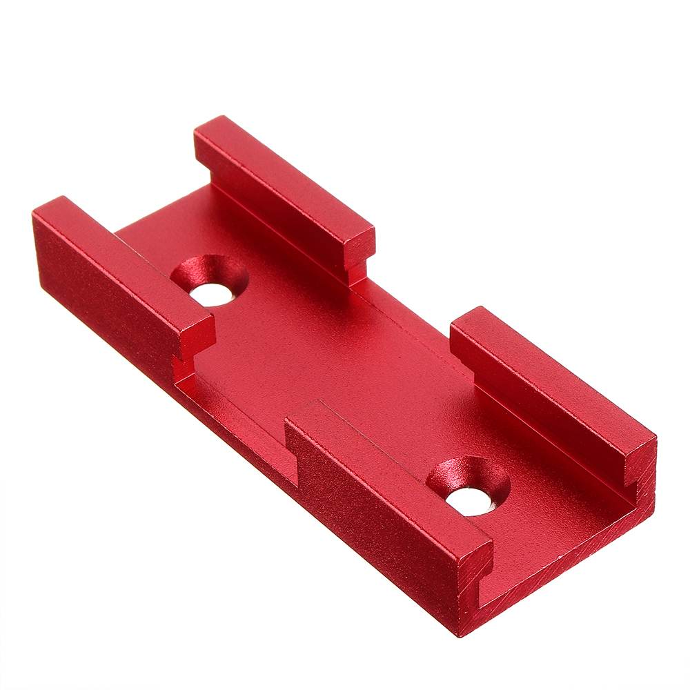 80 mm Aluminium alloy T-tracks Model T slot and Standard Miter Track Stop Woodworking Tool for workbench Router Table parts