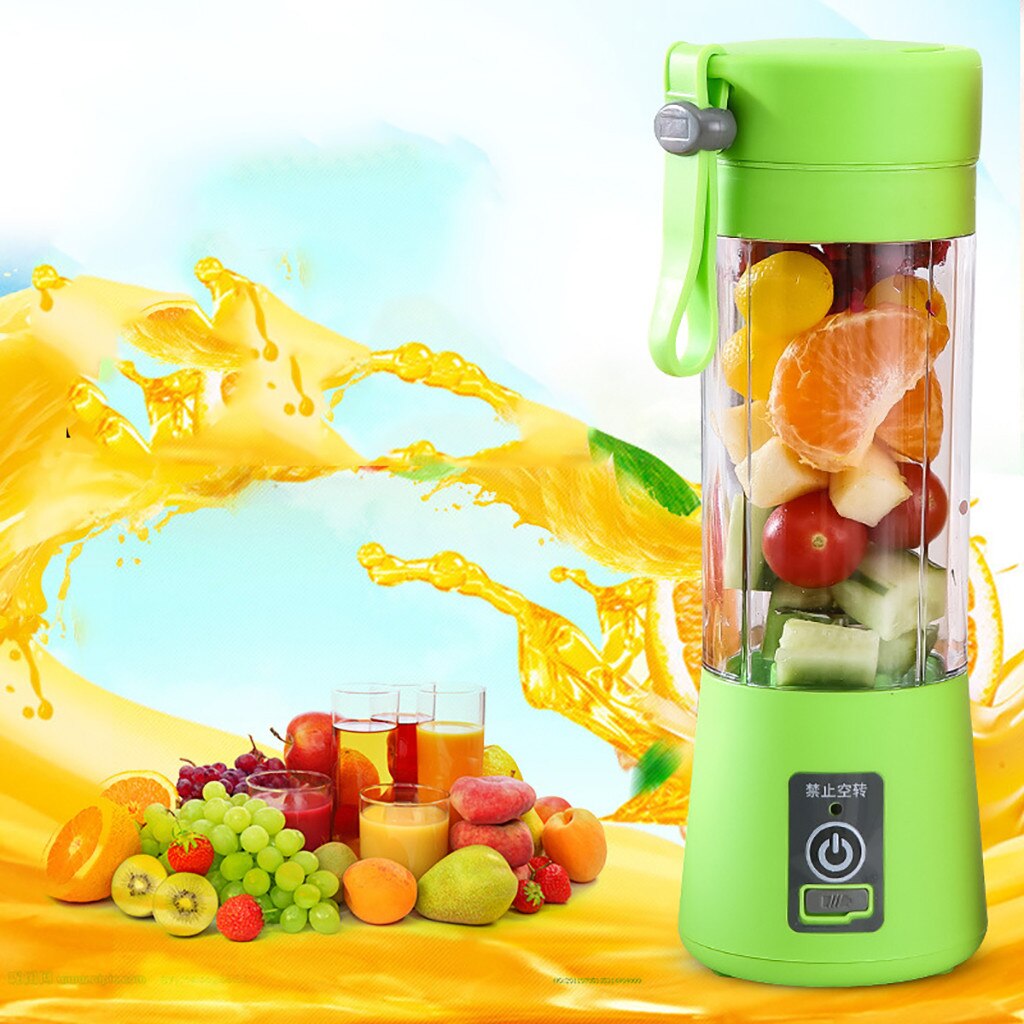 400ml bærbare elektriske juicer blender usb mini frukt blandere juicer frukt ekstraherer mat milkshake multifunksjon maker maskin