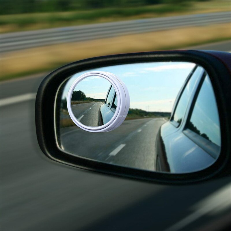 Espejo retrovisor giratorio de ángulo de 360 grados para coche, accesorios de gran visión para Interior, 1 ud.