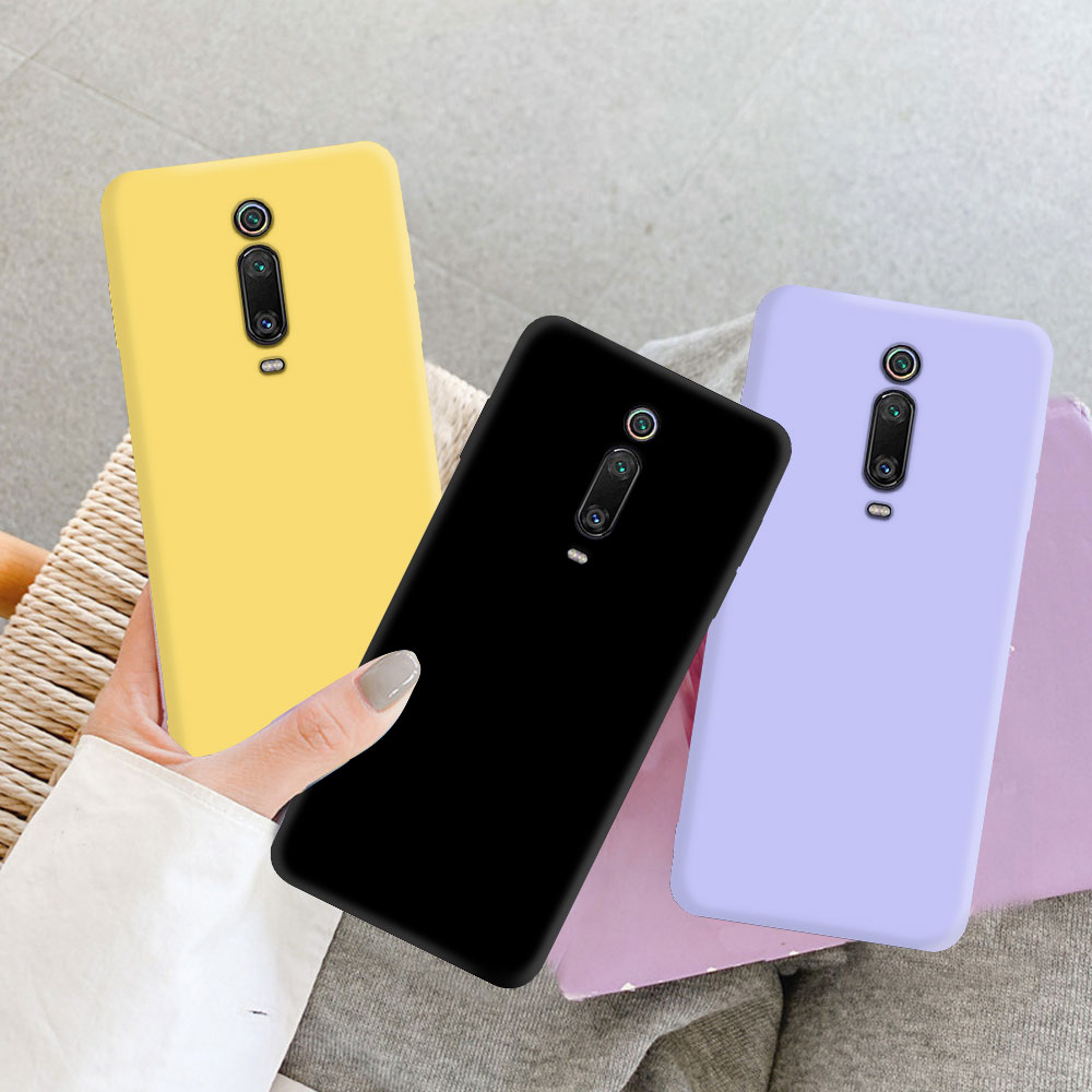 Pour Xiaomi Mi 9T Pro étui Silicone souple couverture arrière pour Xiaomi 9T 9 T coques de téléphone pour Xiaomi 9T Pro Coque Fundas