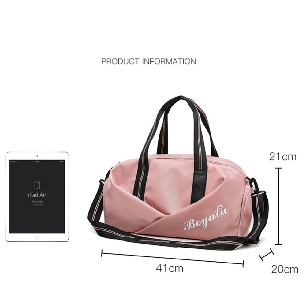 S. Ikrr Sport Tas Reistas Praktische Vrouw Bagage Organizer Weekend Tassen Reizen Vrouwen Waterdichte Outdoor Yoga Reizen Handtas