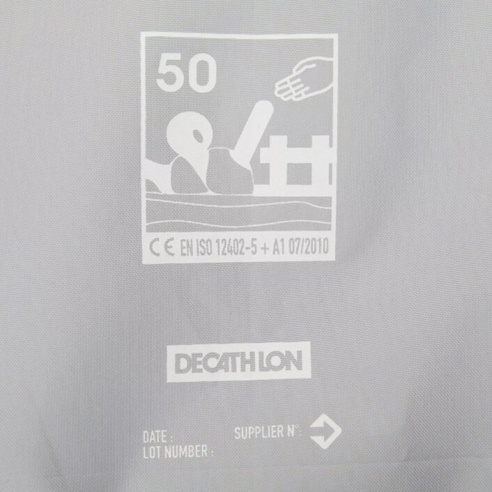 Ba 50n+  kajaks, stand-up paddle en dinghy drijfhulpmiddel - oranje kano opblaasbaar veiligheidsvest