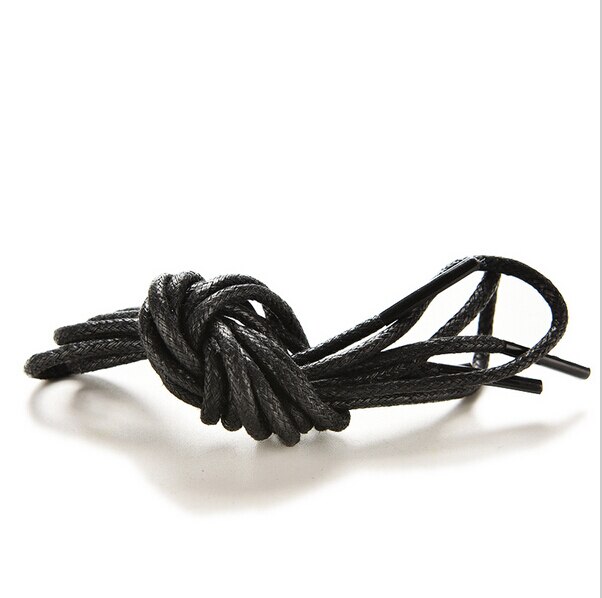 My Shoes 4mm Round Shoelaces - 140cm White Replacement Laces For Sports Trainers & Boots