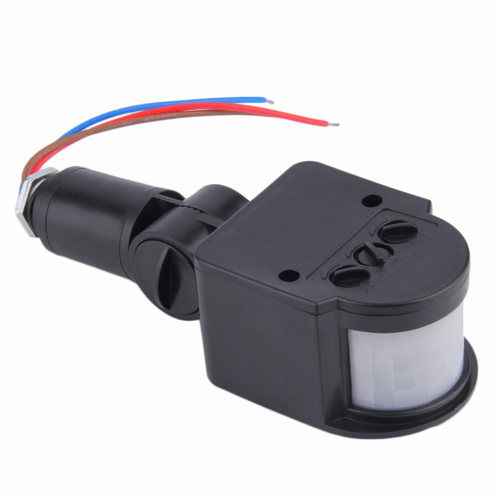 Motion Sensor Light Switch Outdoor AC 220V Automatische Infrarood PIR Motion Sensor Schakelaar voor LED Light