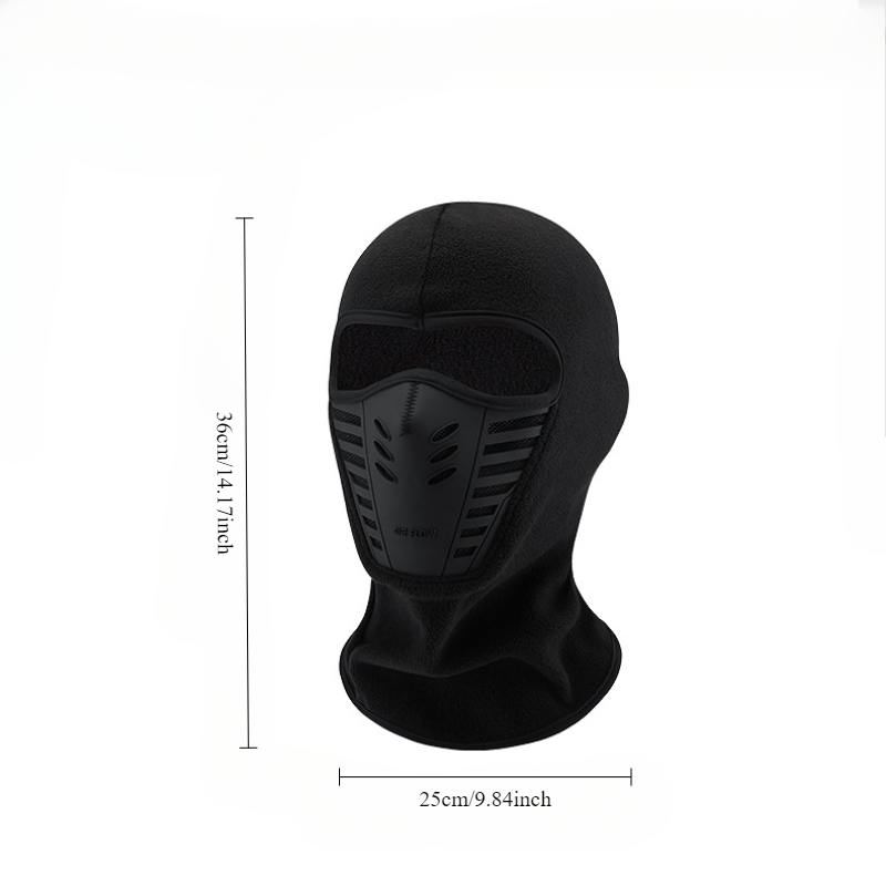 Motormasker Fleece thermisch gezichtsmasker Warm houden Moto Rijden Bivakmuts Motor Biker Winter Winddicht Skimasker Heren Dames