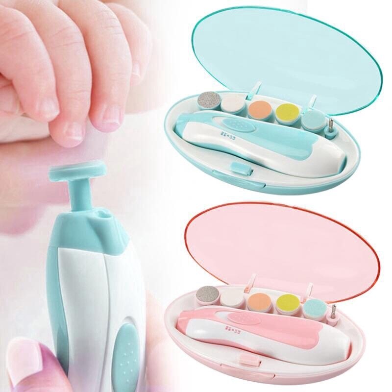 Elektrische Nail Trimmer Draagbare Nail Care Set Infant Kids Manicure Set Manicure Rustig Nail Trimmer 2022