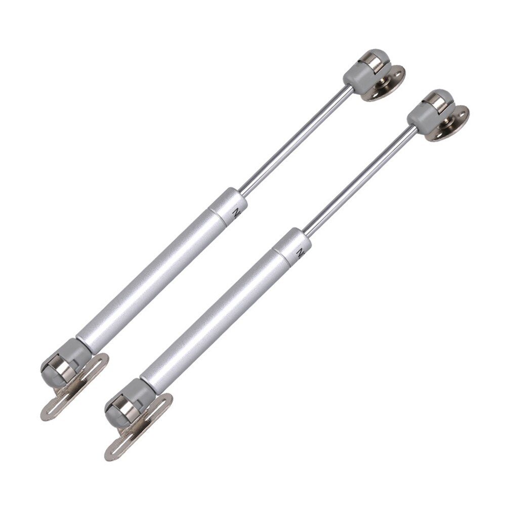 2Pcs Durable Gas Strut Hydraulic Rod Buffering Support Cabinet Door Gas Strut Furniture Hardware Fittings 100N: Default Title
