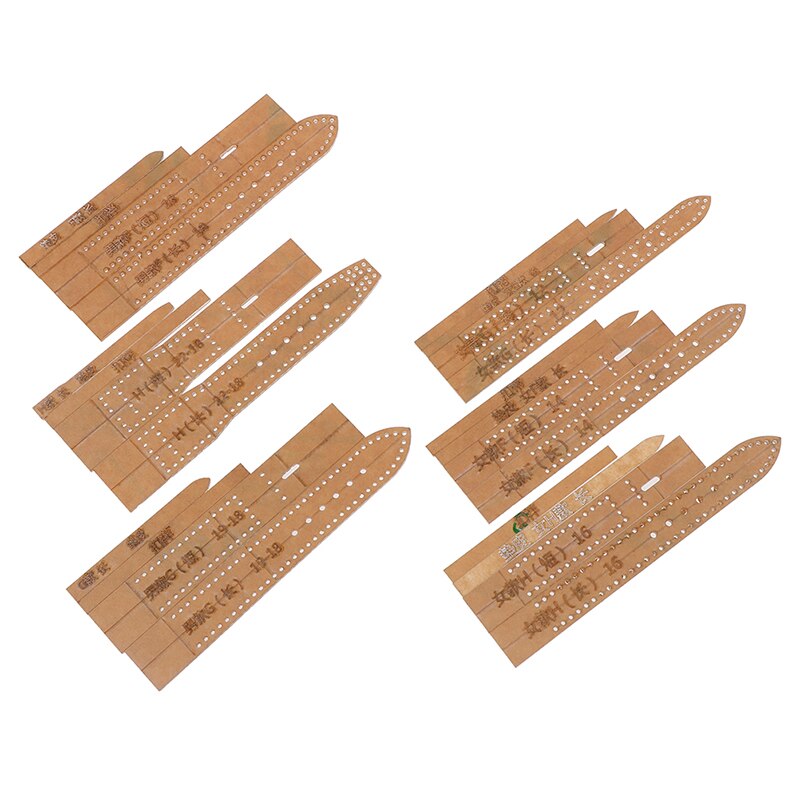 Women Men Watch Strap Band Stencil Template Mold Mould DIY Leather Craft Tool