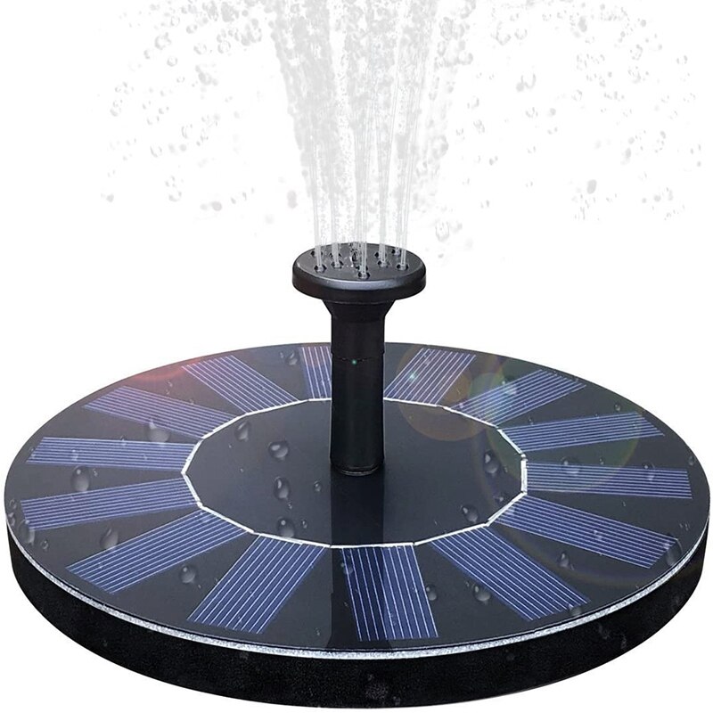 Solar- Brunnen Bewässerung Bausatz Energie Solar- Pumpe Schwimmbad Teich Tauch Wasserfall Schwimm Solar- Tafel Wasser Brunnen: Ursprünglich Titel