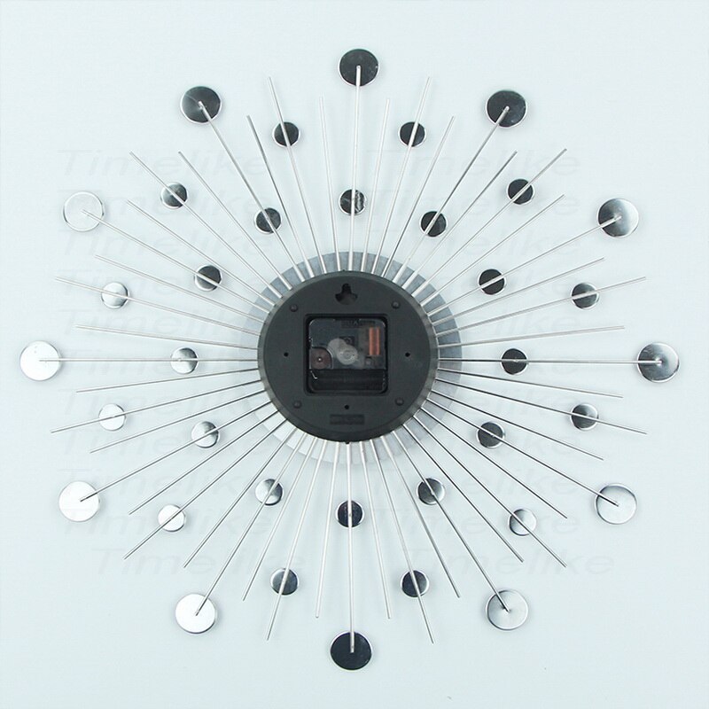 Arrivals Metal Wall Clocks Diamond Large Wall Clock Modern Abstract Home Decor For Living Room