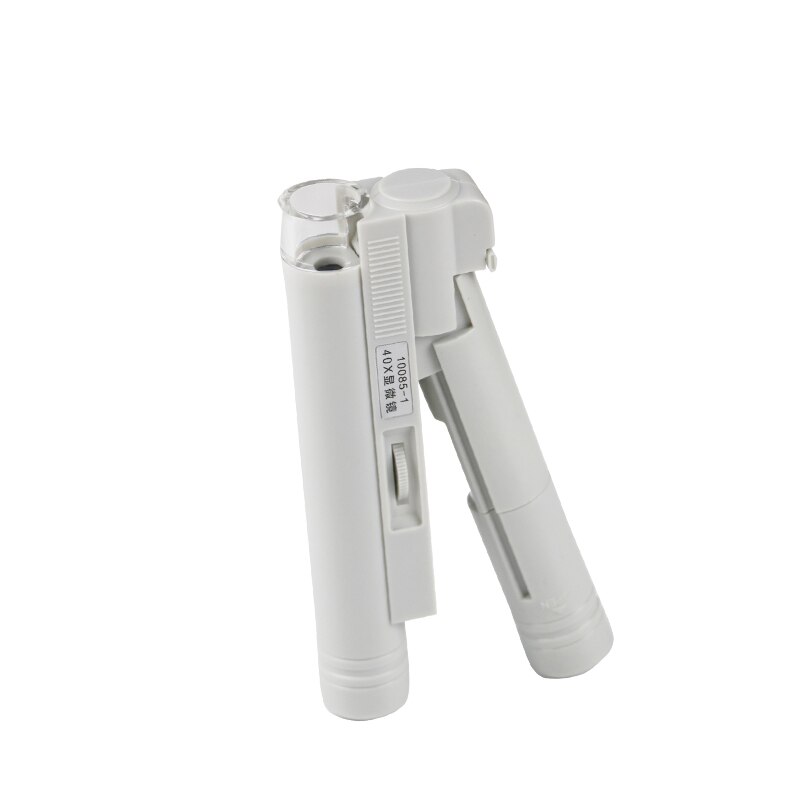 40 times reading microscope with light source (with scale, with light source) 40x magnifying glass insect observation