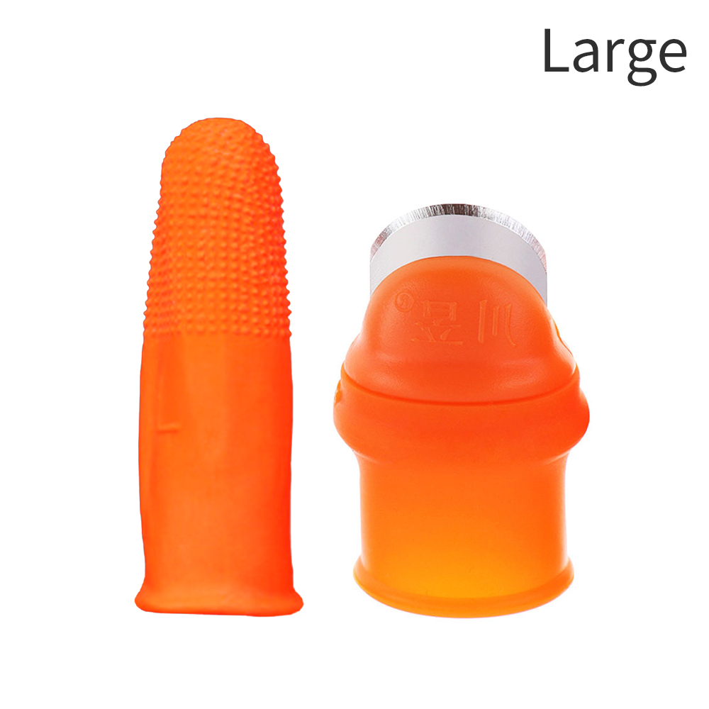 Vinger Protector Picking Duim Mes Snoeischaar Tuin Plukken Plant Plukken Apparaat Duim Cutter Separator Vinger Hulpmiddel: L