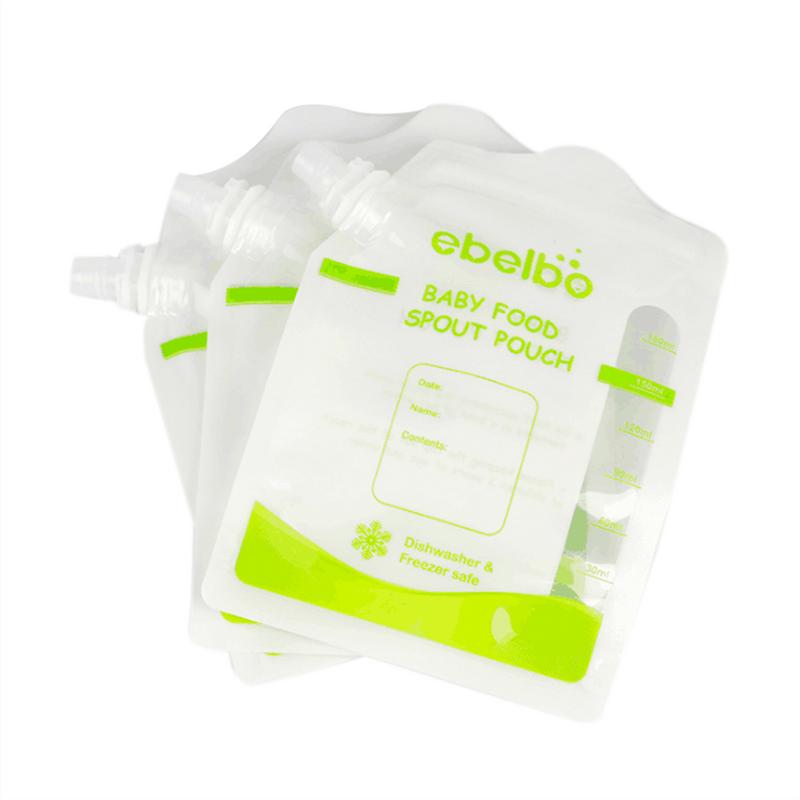 Knijpzakjes Herbruikbaar 10 Stuks Voor Babyvoeding, Babysnacks Of Babyhapjes Hervulbare Knijpfruit Zakjes Herbruikbare Babyvoeding Invriezen 550022575