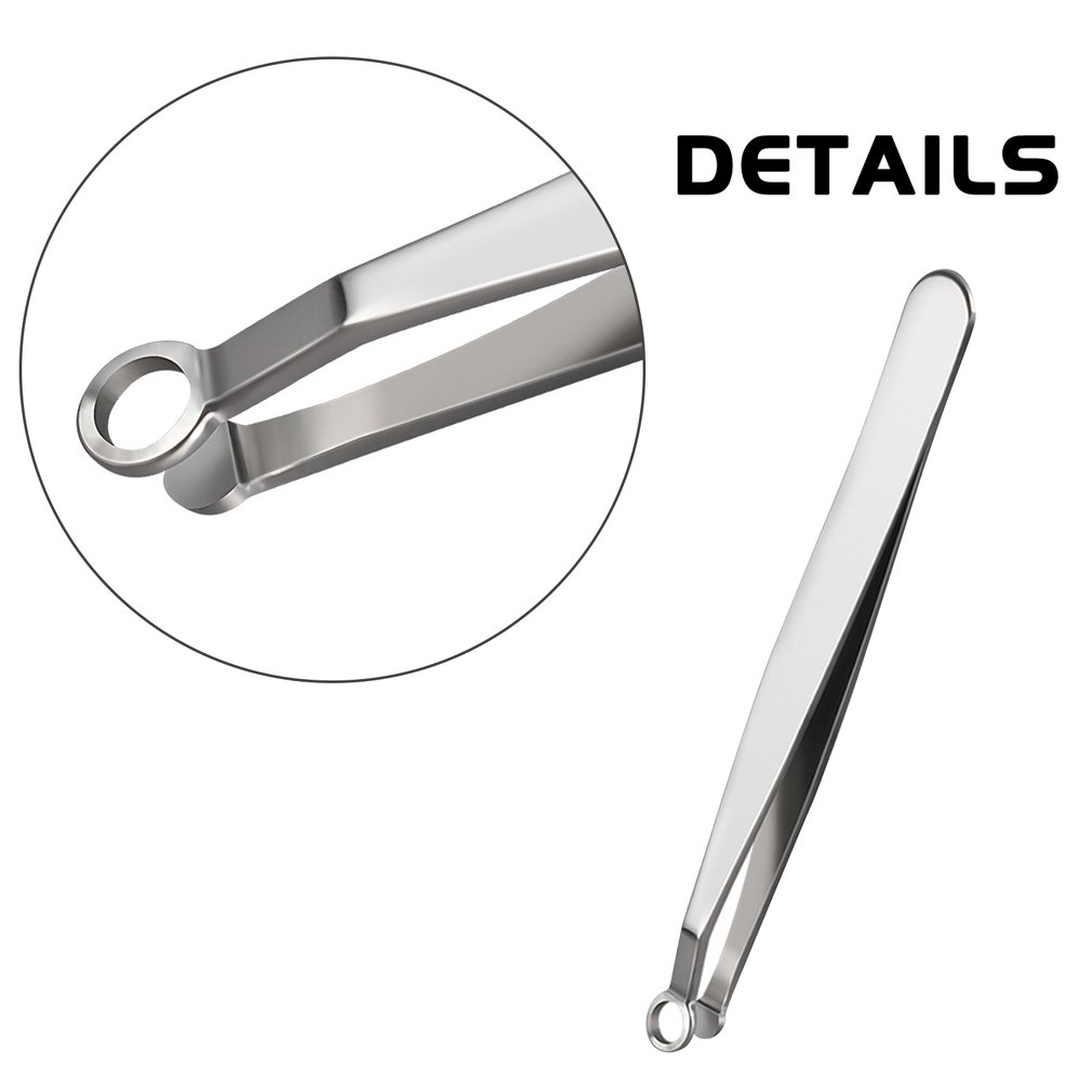 Nase Haarschnitt Anti-statische Präzision Pinzette einstellen Edelstahl Elektronische Reparatur Werkzeuge Schmerzlos Lögesungen trimmen Pinzette