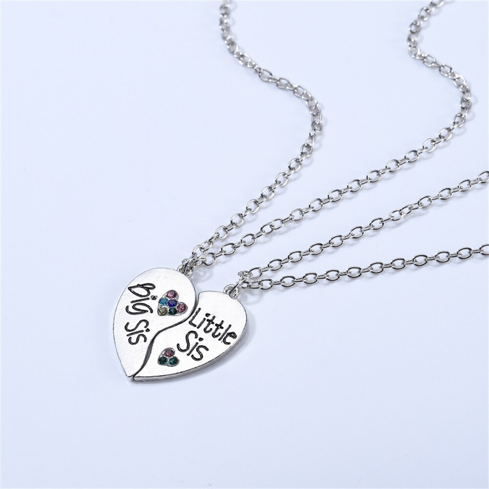 Beste Freund 4 Stück Halskette Frauen Schmuck BFF Freundschaft Anhänger Choker Schmuck Für Frauen Freies: 13
