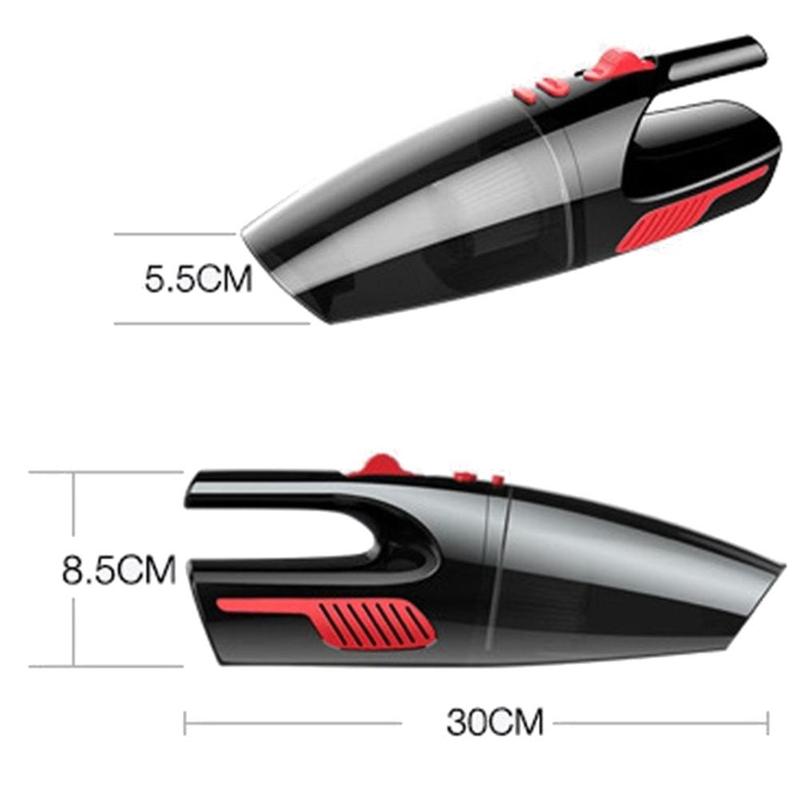 1pcs Car Vacuum Cleaner Rechargeable Car Available Cleaner Dual-use Portable And Dry Power Wet High Vacuum Car K9V3