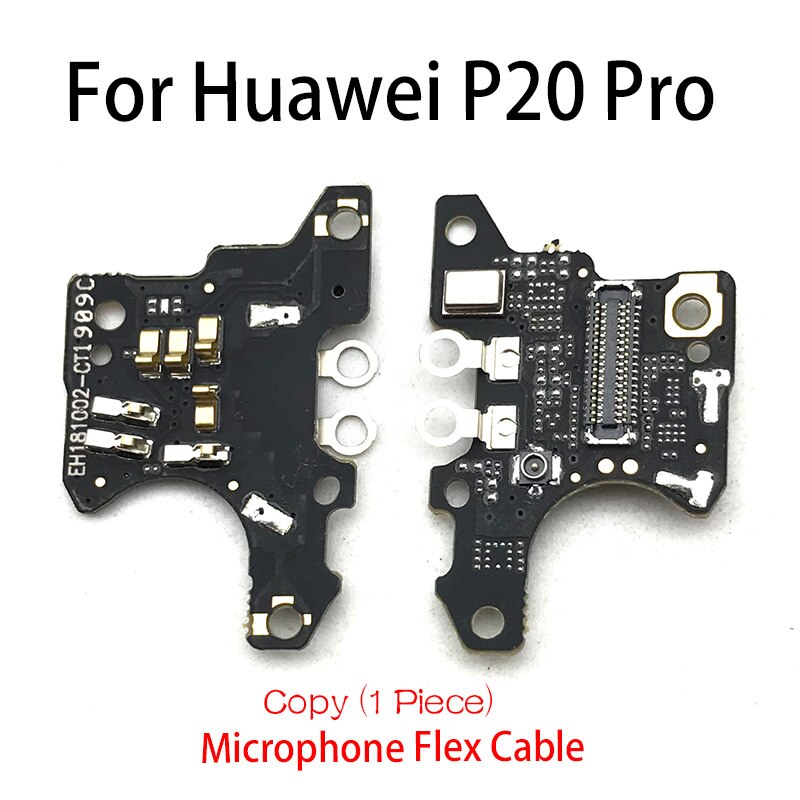pour Huawei Mate 10 20 P20 P30 Pro carte SIM/SD lecteur de carte carte de Conecction avec Microphone câble flexible: P20 Pro Copy