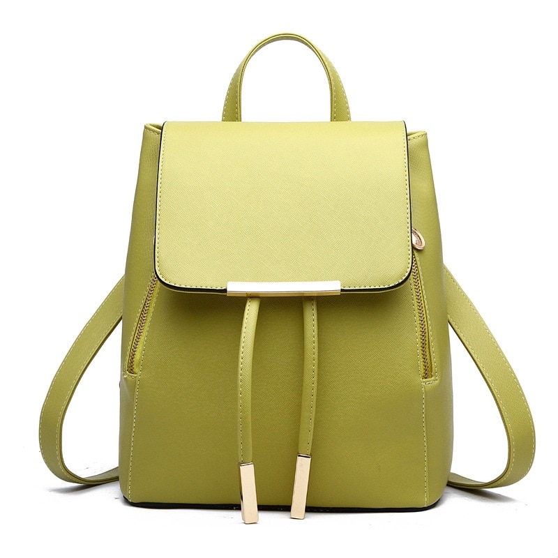 MONNET CAUTHY New Arrival plecaki rozrywka moda praktyczne torebki z ekoskóry jednolity kolor zielony lawendowy beżowy głęboki błękit czarny plecak