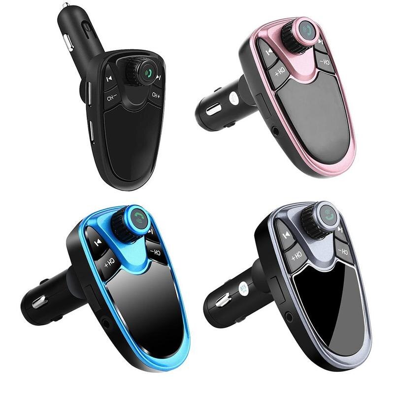 Bluetooth car FM transmitter AUX wireless radio adapter USB charger MP3 player