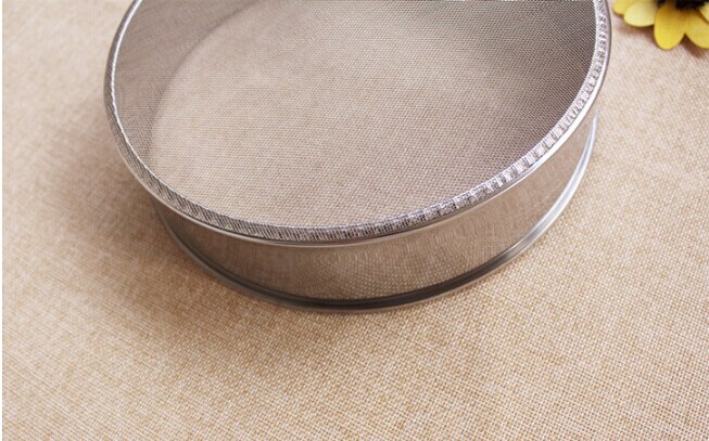 1pc sigter 15cm 18cm 21cm avanceret rent rustfrit stål mel sigte kage bageværktøj køkkenværktøj  jc 0565