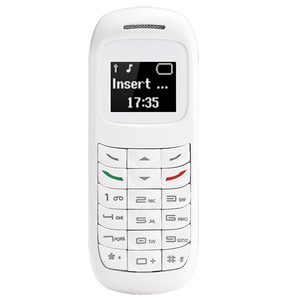 GT L8Star BM70 Bluetooth Headset BT Dialer BM10 BM50Support Sim Wireless Headset White List Magic Voice MSDS Mini Mobile Phone: White