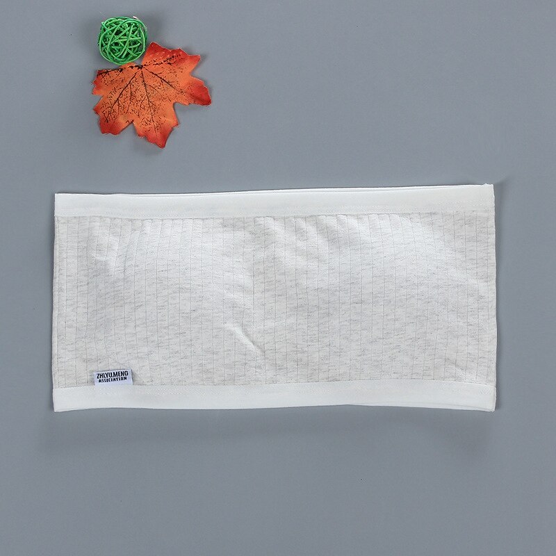 Top sem alças para meninas adolescentes roupa interior invisível para meninas adolescentes lingerie de verão sutiã invisível bandeau: Grey