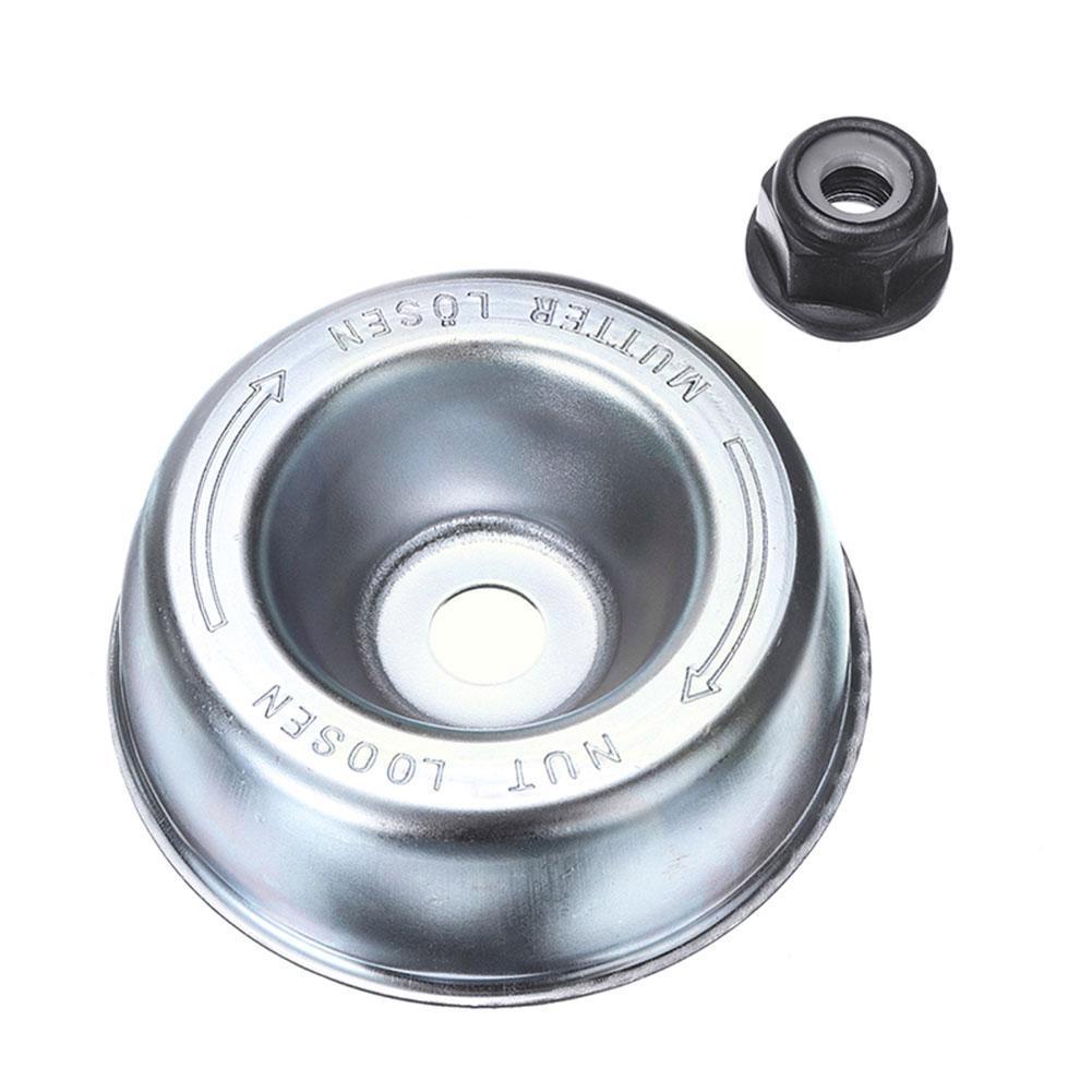 Kit de fixation de lame en métal, avec 2 tailles d&#39;écrous, de remplacement pour débroussailleuse STIHL, 4 pièces/ensemble