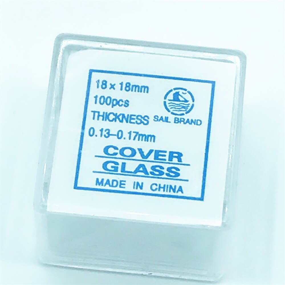 100pcs Cover Glass for Biological Microscope