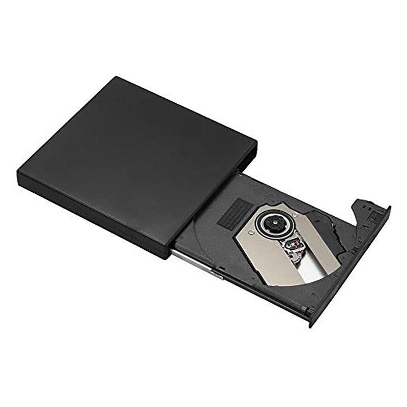 Universal Car USB 2.0 Portable External Ultra Speed CD-ROM DVD Player Drive Car Disc Support for Laptop PC Desktop