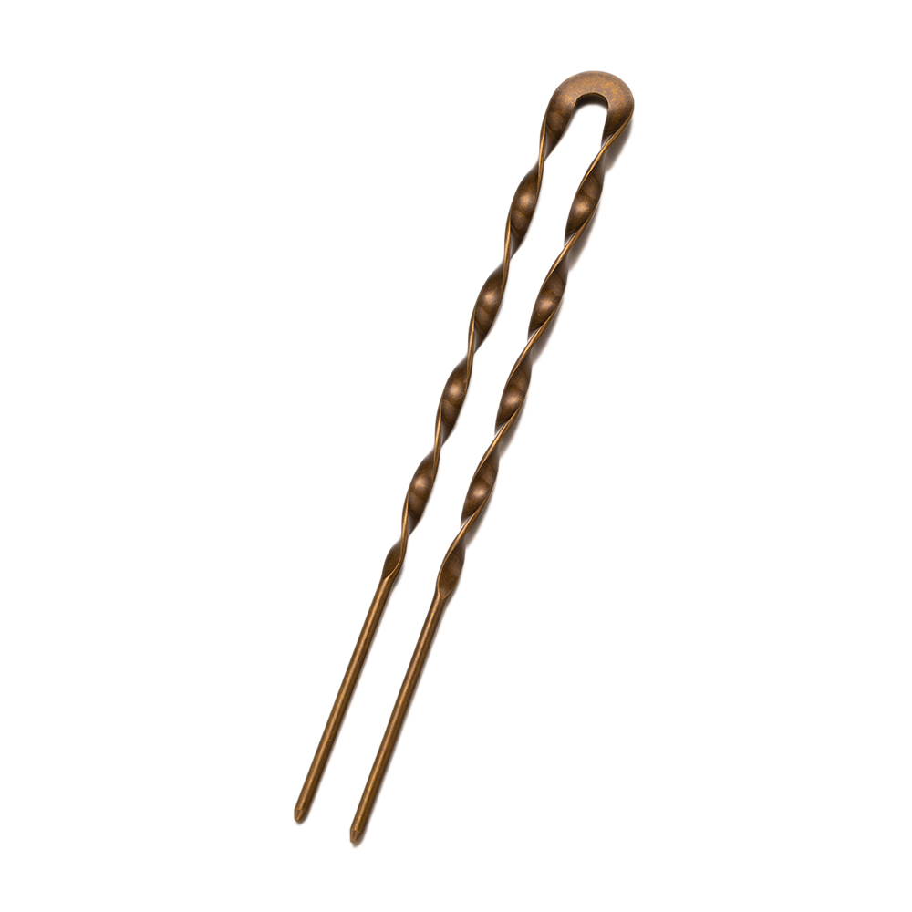 Pinzas para el pelo en forma de U de Metal Vintage para mujer, horquillas para el pelo, palos para el pelo, tocado de estilo para novia, , accesorios decorativos, 1 pieza: Lavanda