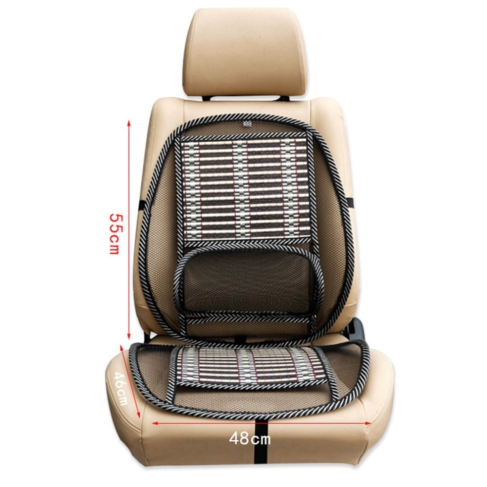 Summer Cooling Lumbar Universal Massage Cushion Breathable Cushion Car Wire Seat Cushion Cool Pad Auto Supplies
