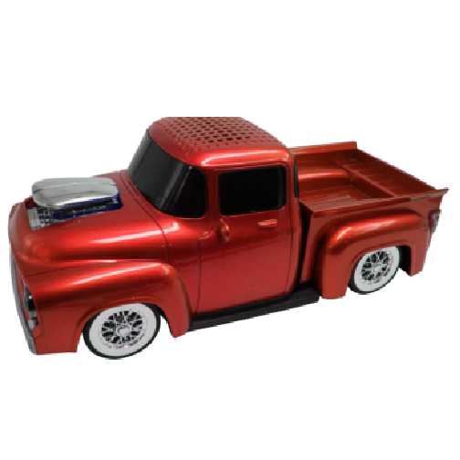 EONKO WS-538BT Pickup Truck Car Shaped Bluetooth Speaker with TF USB FM Selfie LED Light Display Rechargeable Battery