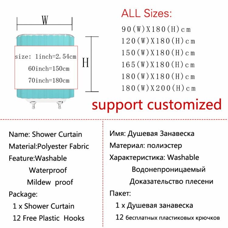 Bathroom Shower Curtain Modern Inspirational Quote Do Something Different Brush Lettering 72x78 inches Waterproof Bath Curtain