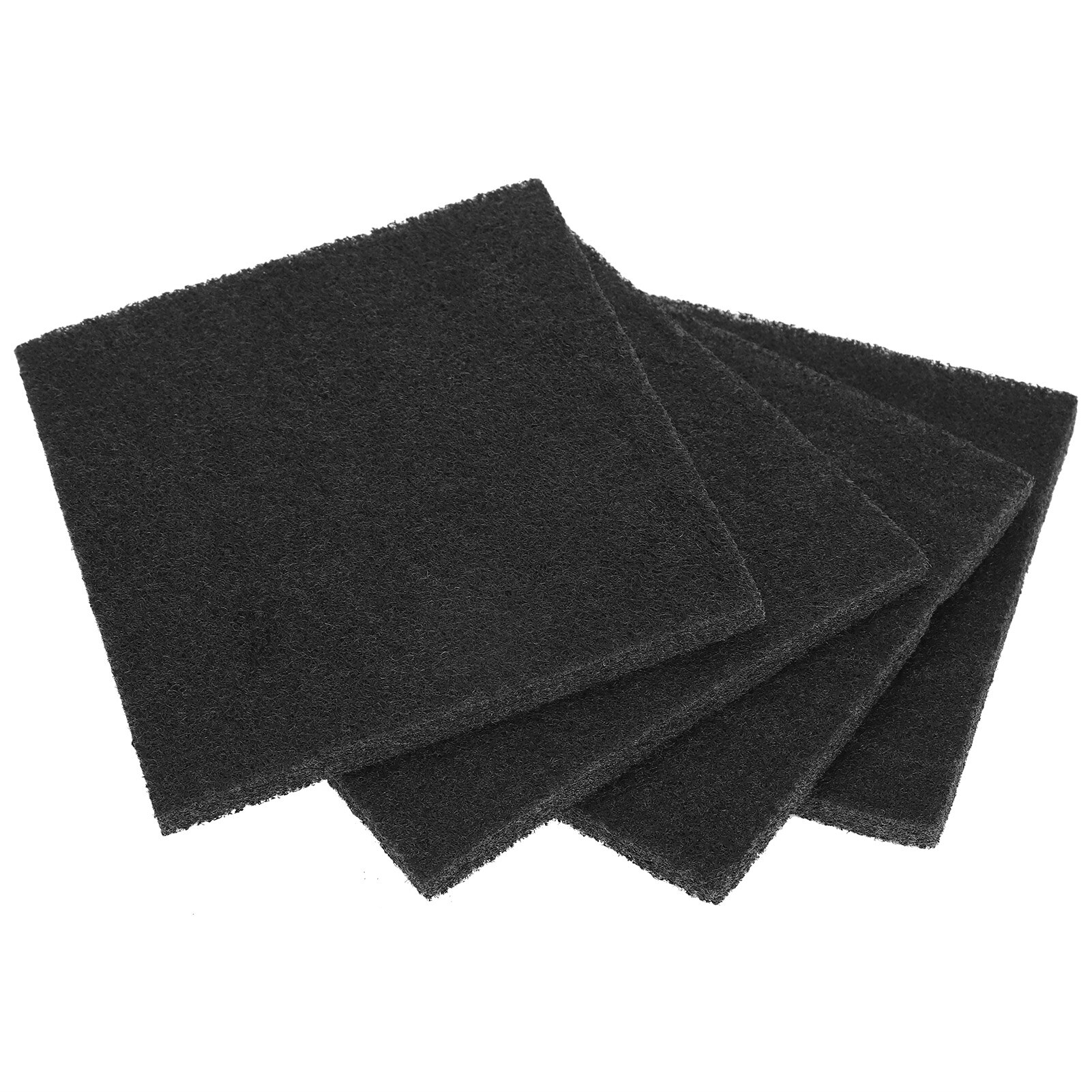 Caja de fibra para arena de gatos, filtro desodorizante de algodón, suministros de limpieza de mascotas de repuesto, 15,2x16,1x1cm