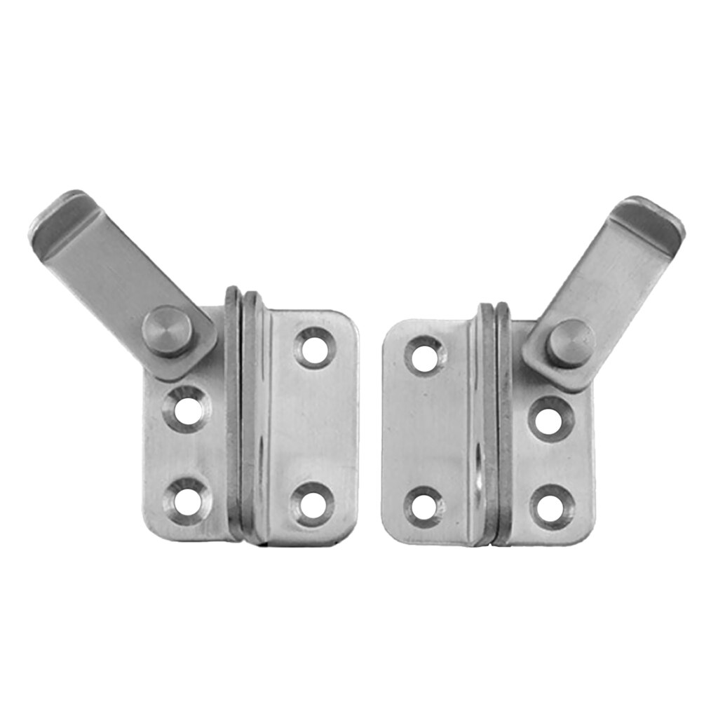 Stainless Steel Staple Hasp Door Latch Cabinet Gate Door Latches Security Lock Rustproof Hardware