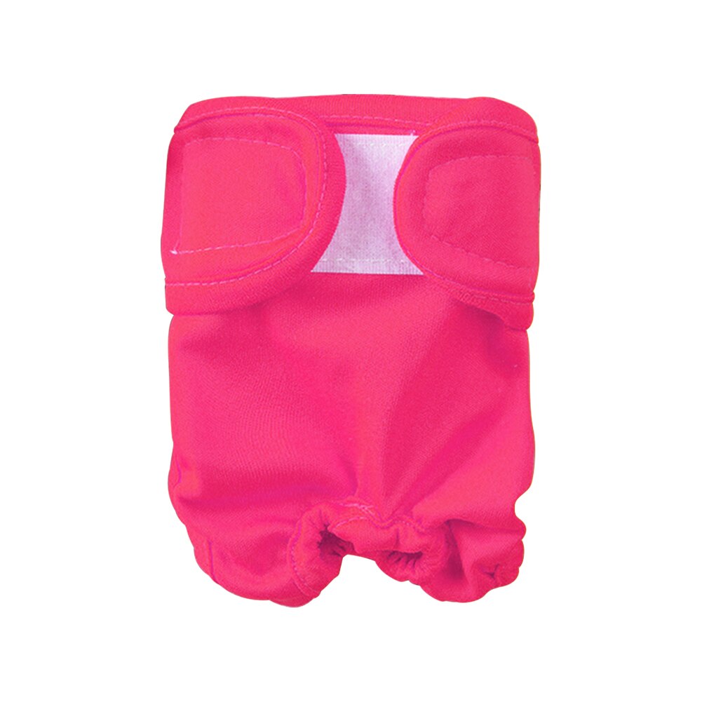 Training Water Absorbent Home Washable Camping Pet Dog Diapers Travel Portable Adjustable Soft Multifunction Car Interior: Rose Red / L