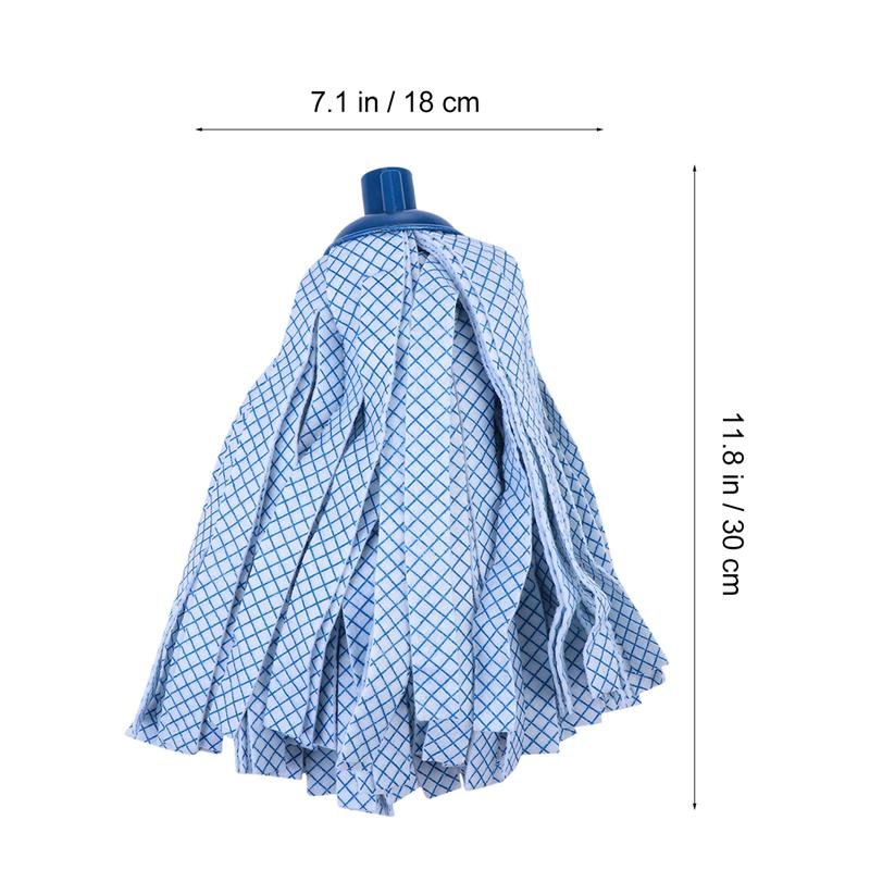 2Pcs Mop Head Replacement Water-absorb Mop Head Accessories Cleaning Mop Head