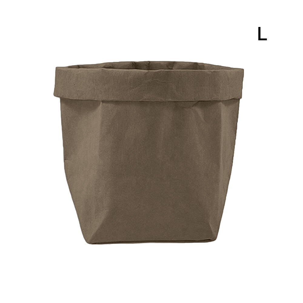 Waschbar Kraft Papier Tasche Anlage Blumen Topf Multifunktions Hause Lagerung Tasche Wiederverwendung Kunst Vase Topf Reusable Für Wohnkultur: 12