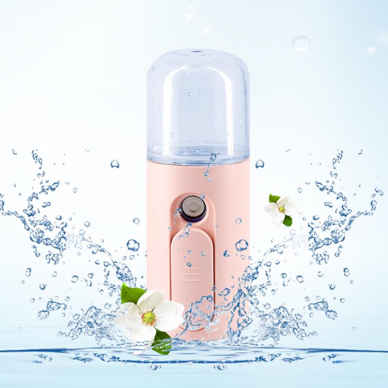 Nano Mist Sprayer Portable Facial Sprayer Face Humidifier For Home Moisturizing Facial Steamer USB Facial Spray Moisturizer