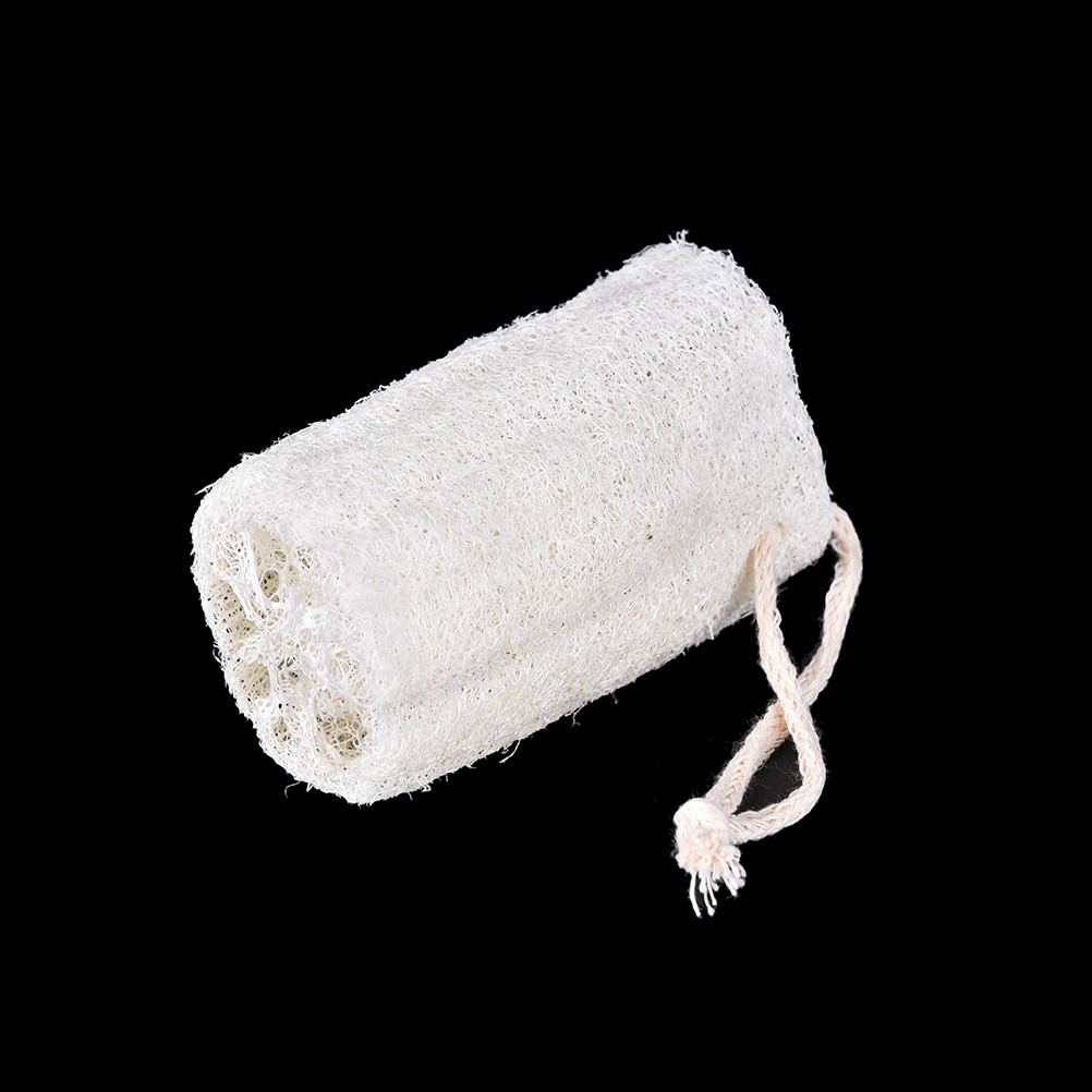 1 stk naturlig loofah luffa loofa dårlig dusj svamp spa melding kroppskrubber kåthet fjerner baderomsutstyr